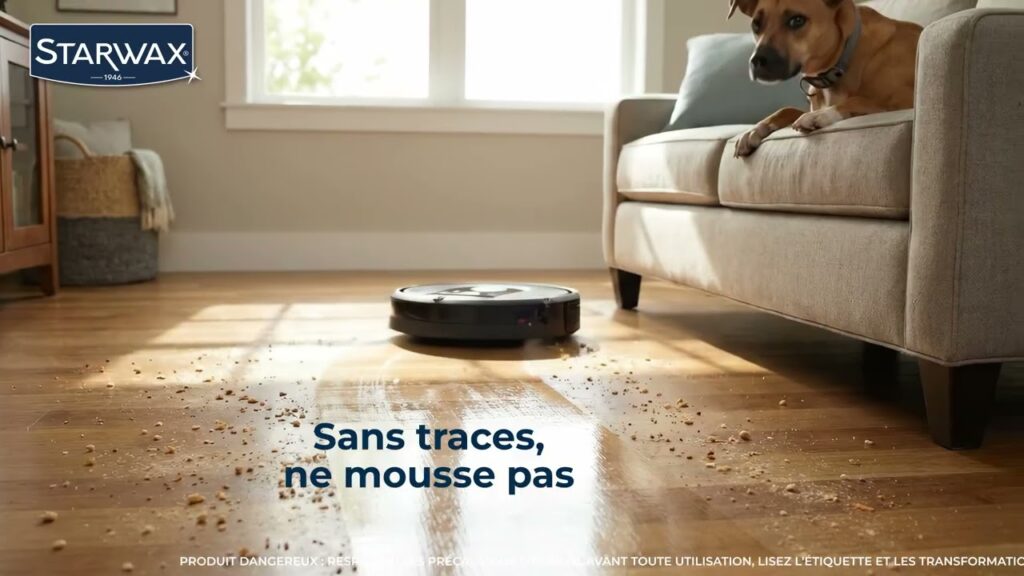 Starwax innove pour les robots laveurs : un nettoyant sols spécialement conçu pour ces nouveaux usages
